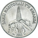 Moeda, Ruanda, 50 Francs, 2003, Paris, MS(63), Aço Niquelado, KM:26