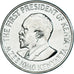 Moeda, Quénia, Shilling, 2010, MS(63), Aço Niquelado, KM:34