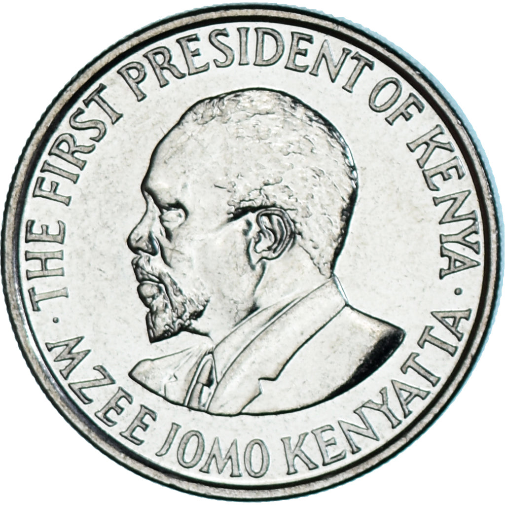 Coin, Kenya, 50 Cents, 2005, MS(63), Nickel plated steel, KM:41