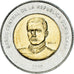 Moneta, Repubblica domenicana, 10 Pesos, 2010, SPL, Bi-metallico, KM:106
