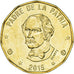 Münze, Dominican Republic, Peso, 2015, UNZ, laiton, KM:80.1