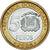 Moeda, República Dominicana, 5 Pesos, 2008, MS(63), Bimetálico, KM:89
