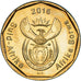 Coin, South Africa, 50 Cents, 2016, MS(63), Bronze Plated Steel