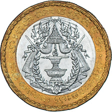 Coin, Cambodia, 500 Riels, 2538 (1994), MS(65-70), Bi-Metallic, KM:95