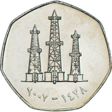 Coin, United Arab Emirates, 50 Fils, 2007/AH1428, British Royal Mint, MS(63)