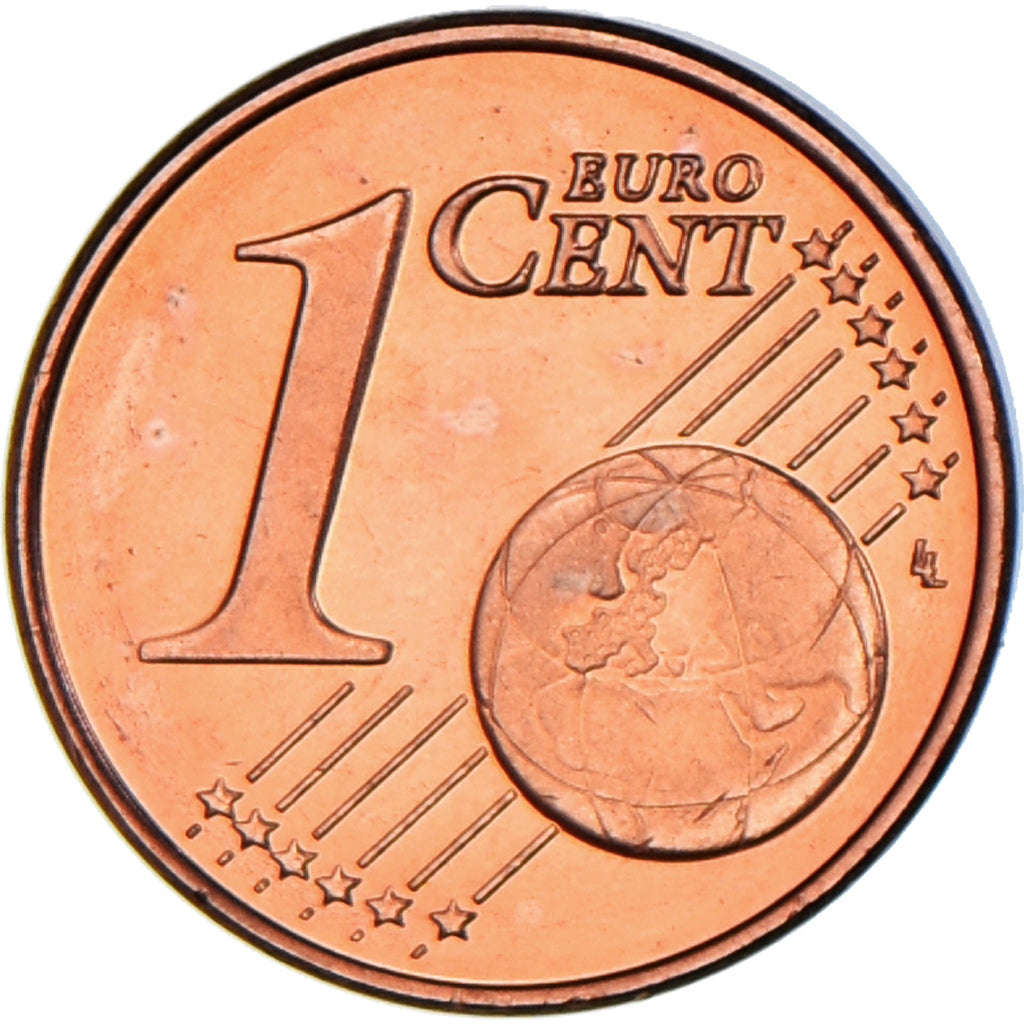 Finlândia, Euro Cent, 2004, MS(60-62), Aço Cromado a Cobre