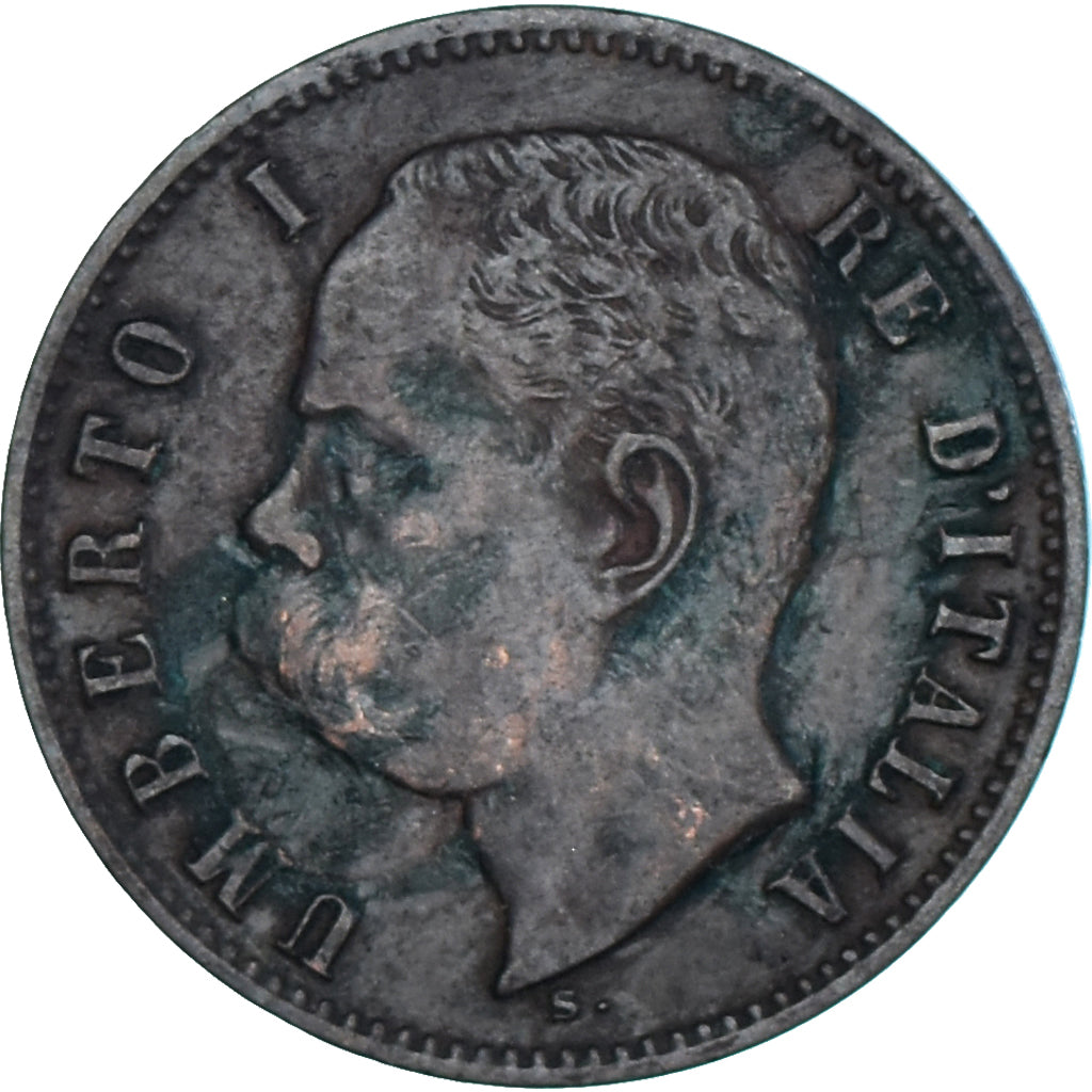 Moeda, Itália, Umberto I, 2 Centesimi, 1897, Rome, VF(30-35), Cobre, KM:30