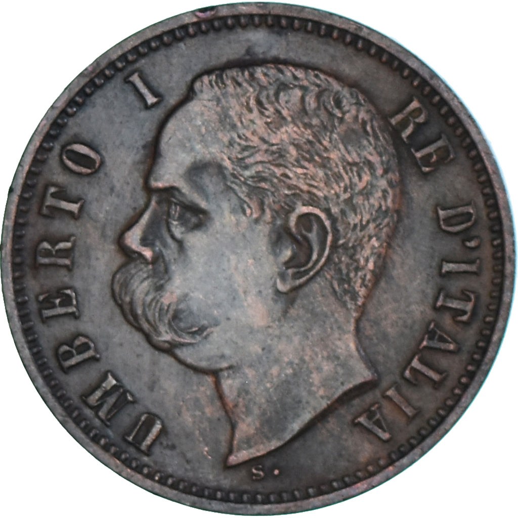Coin, Italy, Umberto I, 2 Centesimi, 1898, Rome, AU(50-53), Copper, KM:30