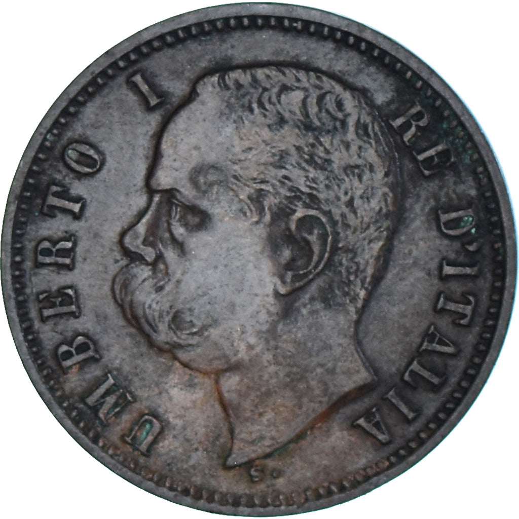Moneda, Italia, Umberto I, 2 Centesimi, 1898, Rome, MBC, Cobre, KM:30