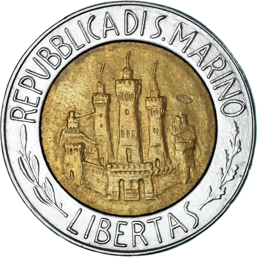 Moneta, San Marino, 500 Lire, 1984, Rome, BB, Bi-metallico, KM:167