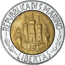 Moneta, San Marino, 500 Lire, 1984, Rome, BB, Bi-metallico, KM:167