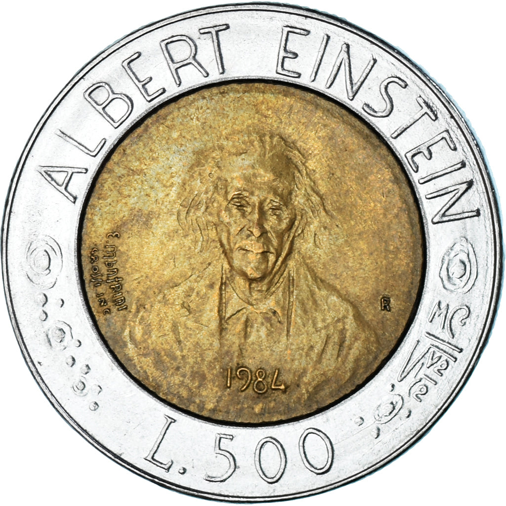 Moneta, San Marino, 500 Lire, 1984, Rome, BB, Bi-metallico, KM:167
