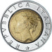 Moneta, Włochy, 500 Lire, 1994, Rome, EF(40-45), Bimetaliczny, KM:167