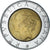 Moneta, Włochy, 500 Lire, 1996, Rome, EF(40-45), Bimetaliczny, KM:181