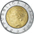 Coin, Italy, 500 Lire, 1996, Rome, EF(40-45), Bi-Metallic, KM:181