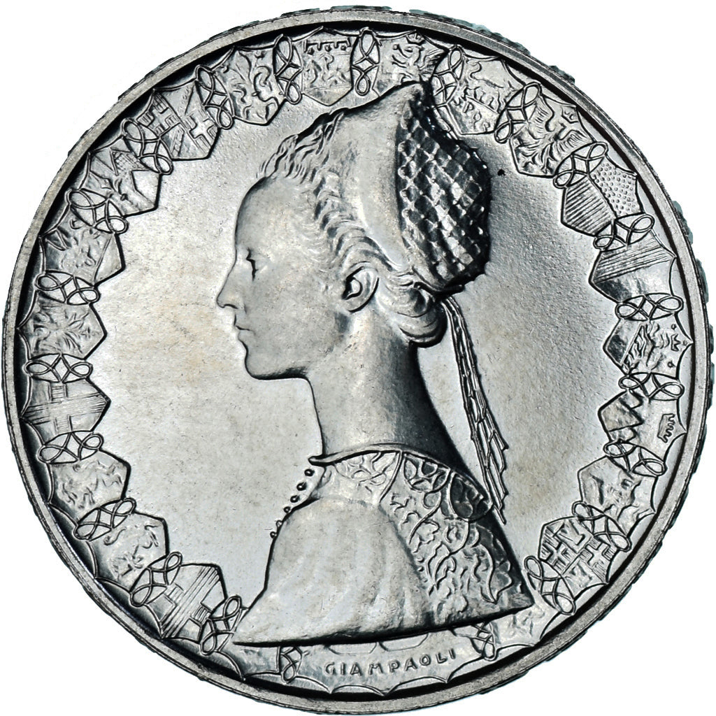 Coin, Italy, 500 Lire, 1991, “caravelles” BU, MS(65-70), Silver, KM:98