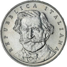 Coin, Italy, 1000 Lire, 2001, Rome, Guiseppe Verdi, MS(64), Silver, KM:236