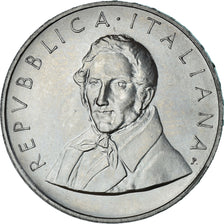 Coin, Italy, Alessandro Manzoni, 500 Lire, 1985, BU, MS(65-70), Silver, KM:123