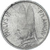 Moneda, CIUDAD DEL VATICANO, Paul VI, Lira, 1966, SC, Aluminio, KM:84