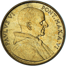 Coin, VATICAN CITY, Paul VI, 20 Lire, 1968, Roma, MS(63), Aluminum-Bronze