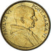 Coin, VATICAN CITY, Paul VI, 20 Lire, 1968, Roma, MS(63), Aluminum-Bronze