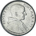 Moeda, CIDADE DO VATICANO, Paul VI, 2 Lire, 1968, MS(63), Alumínio, KM:101