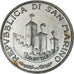 Coin, San Marino, 1000 Lire, 1993, Rome, MS(63), Silver, KM:302