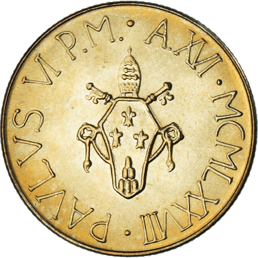 Munten, Vaticaanstad, Paul VI, 200 Lire, 1978, UNC-, Aluminum-Bronze, KM:138