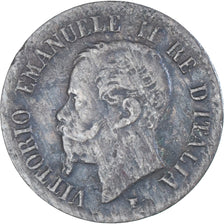 Coin, Italy, Centesimo, 1862, Naples, VF(20-25), Cuivre, KM:1.2