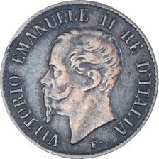 Coin, Italy, Centesimo, 1861, Milan, VF(30-35), Bronze, KM:1.1