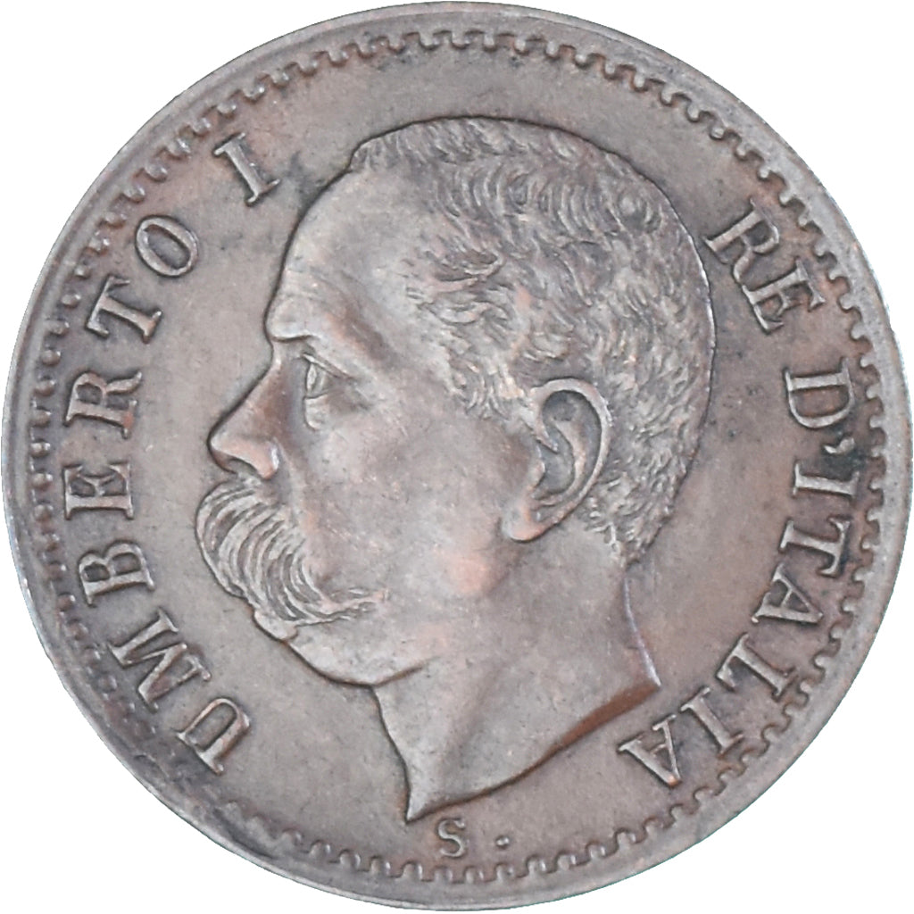 Coin, Italy, Umberto I, Centesimo, 1895, Rome, AU(55-58), Copper, KM:29