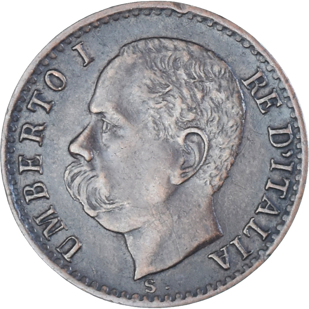 Coin, Italy, Centesimo, 1895, Rome, AU(50-53), Cuivre, KM:30