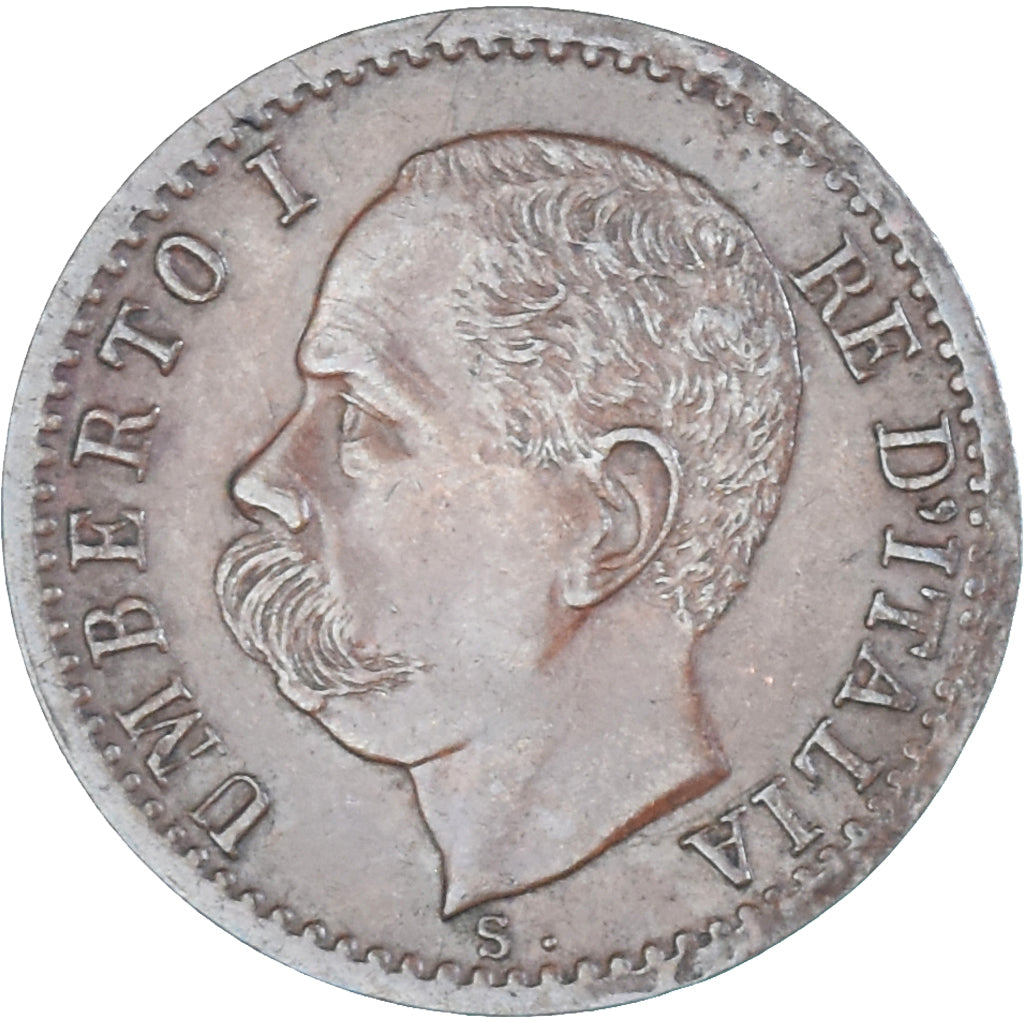 Moeda, Itália, Centesimo, 1895, Rome, EF(40-45), Cobre, KM:29