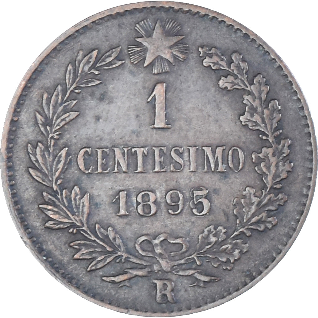 Coin, Italy, Centesimo, 1895, Rome, AU(50-53), Cuivre, KM:30