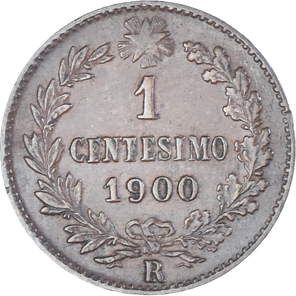 Coin, Italy, Centesimo, 1900, Rome, AU(55-58), Cuivre, KM:29
