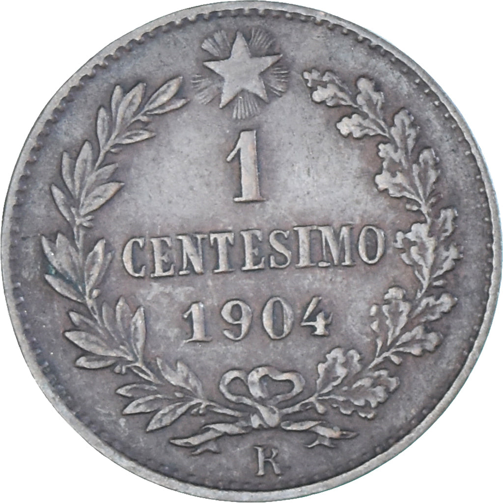 Coin, Italy, Centesimo, 1904, Rome, VF(30-35), Cuivre, KM:35