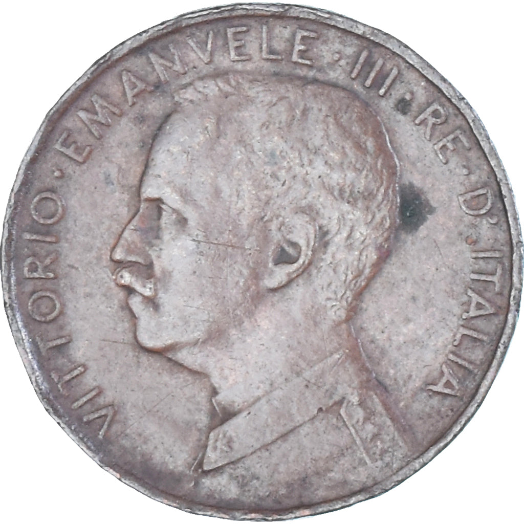 Coin, Italy, Centesimo, 1915, VF(30-35), Copper, KM:40