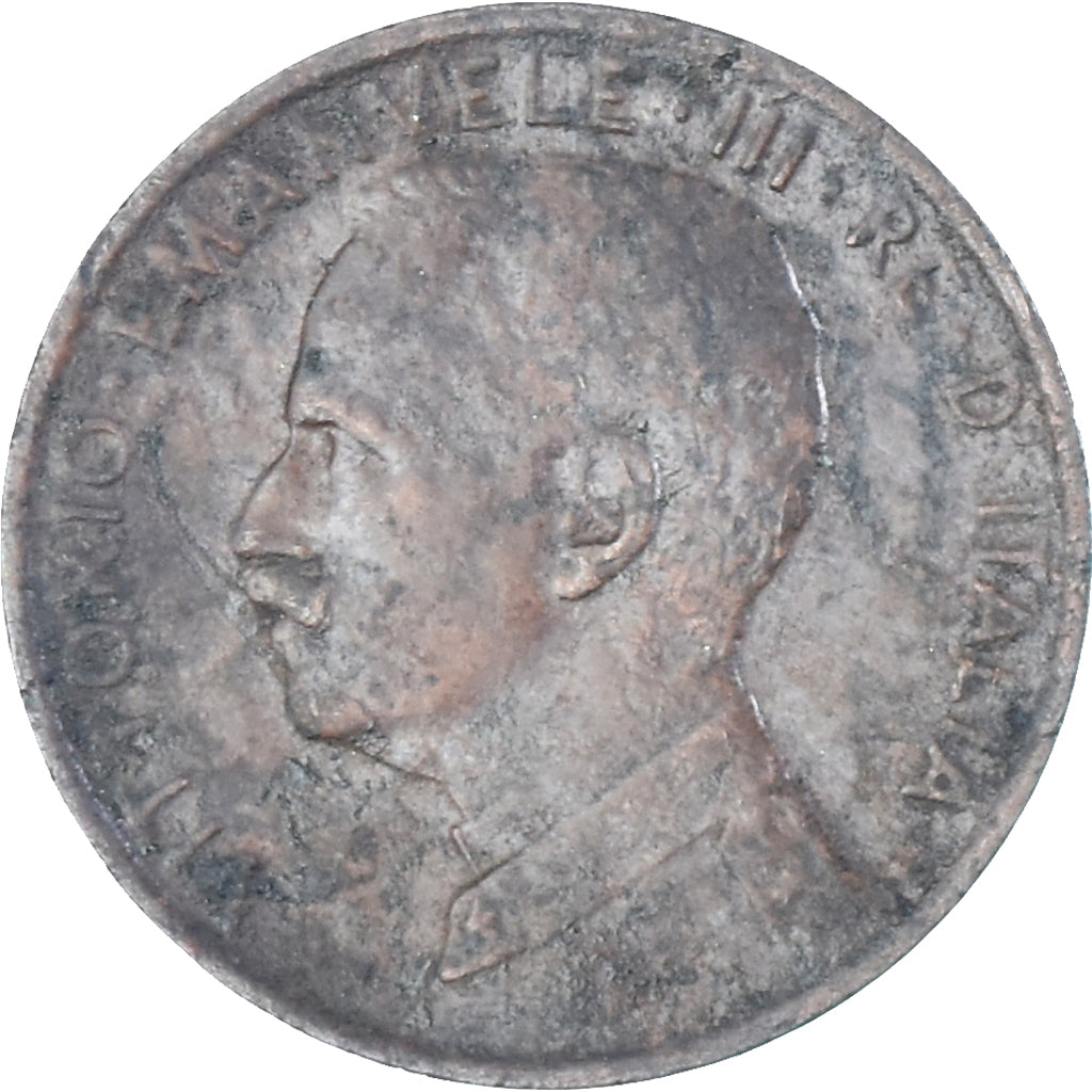 Moneta, Włochy, Centesimo, 1915, Rome, AU(50-53), Miedź, KM:40