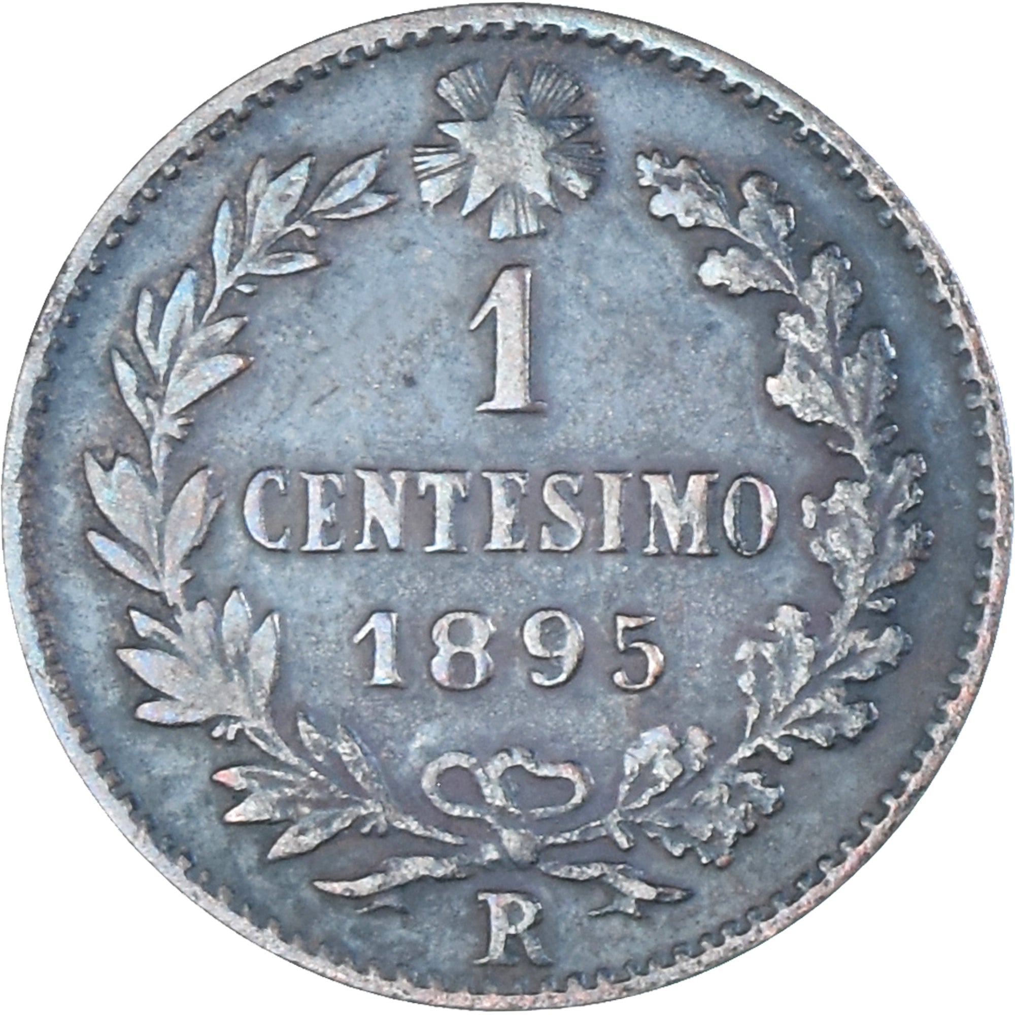 Coin, Italy, Centesimo, 1895, Rome, EF(40-45), Copper, KM:29