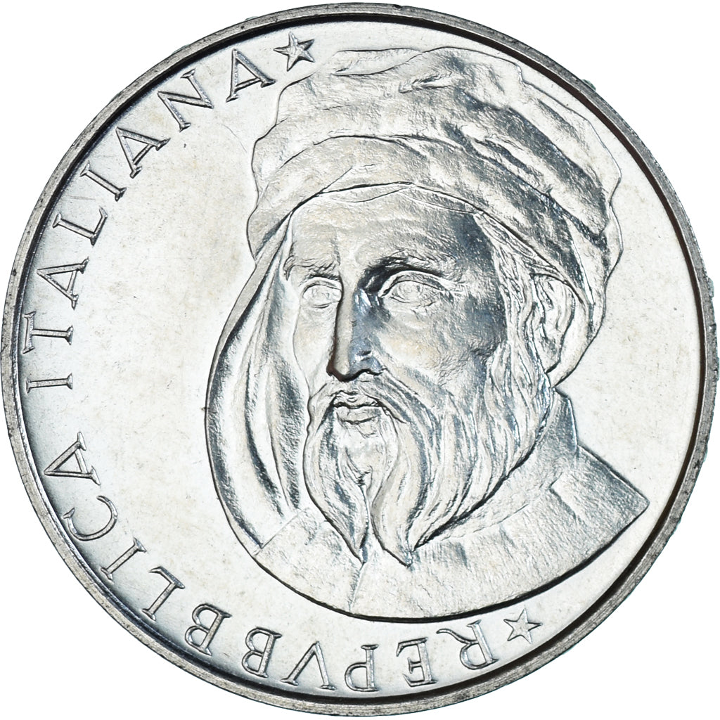 Coin, Italy, 500 Lire, 1986, Rome, Donatello, MS(63), Silver, KM:124