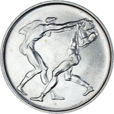 Coin, San Marino, 500 Lire, 1980, J.O. MOSCOU, MS(60-62), Silver, KM:110