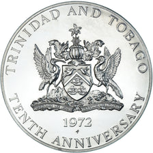 Coin, TRINIDAD & TOBAGO, 10 Dollars, 1972, Franklin Mint, Independence, MS(63)