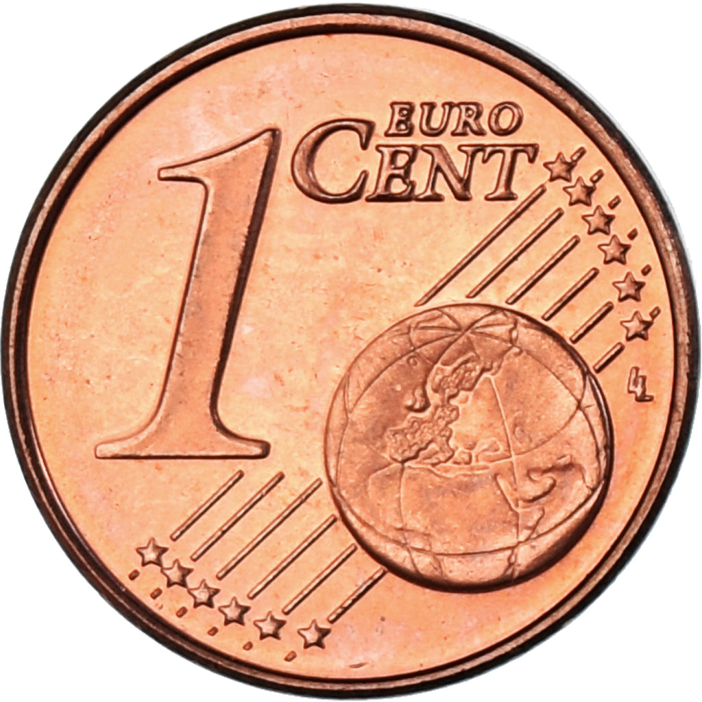 Finland, Euro Cent, 2004, MS(63), Copper Plated Steel