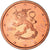 Finlandia, 2 Euro Cent, 2004, Vantaa, EBC+, Cobre chapado en acero, KM:99