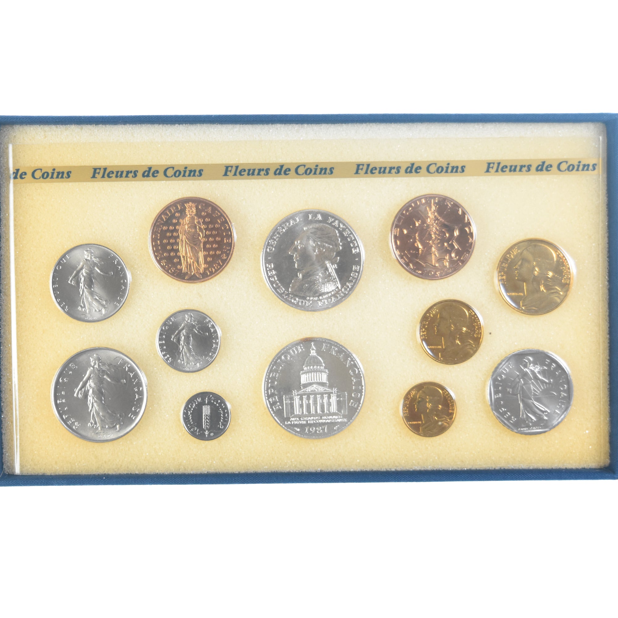 Coin, France, Set, 1987, MS(65-70), (No Composition), Gadoury:page 288