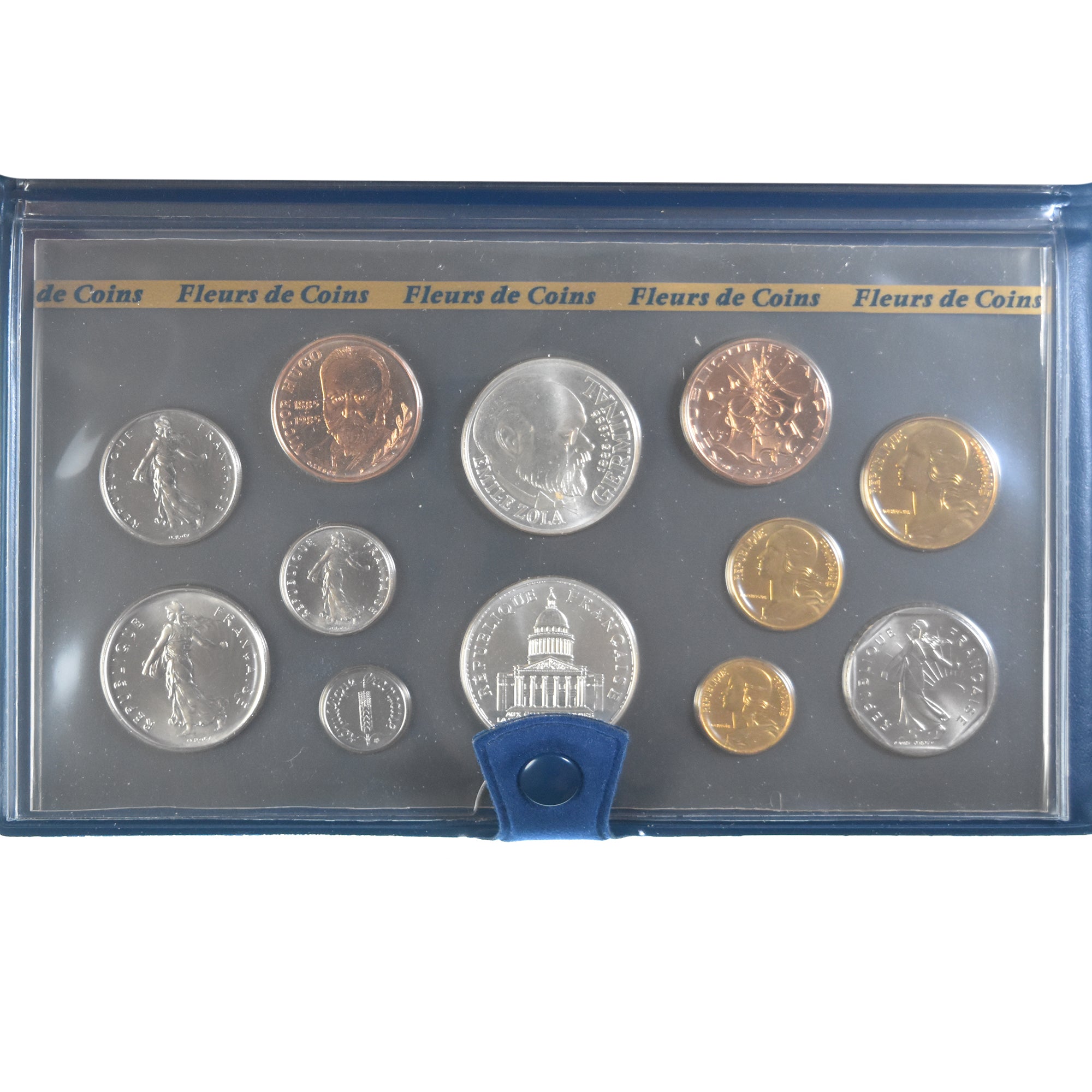 Coin, France, Set, 1985, Paris, FDC, MS(65-70), Gadoury:page 287