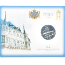 Luksemburg, 2 Euro, 2016, 50ÈME ANNIVERSAIRE DU PONT GRANDE-DUCHESSE CHARLOTTE