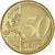France, 50 Euro Cent, 2008, Paris, BE, MS(65-70), Brass, KM:1412