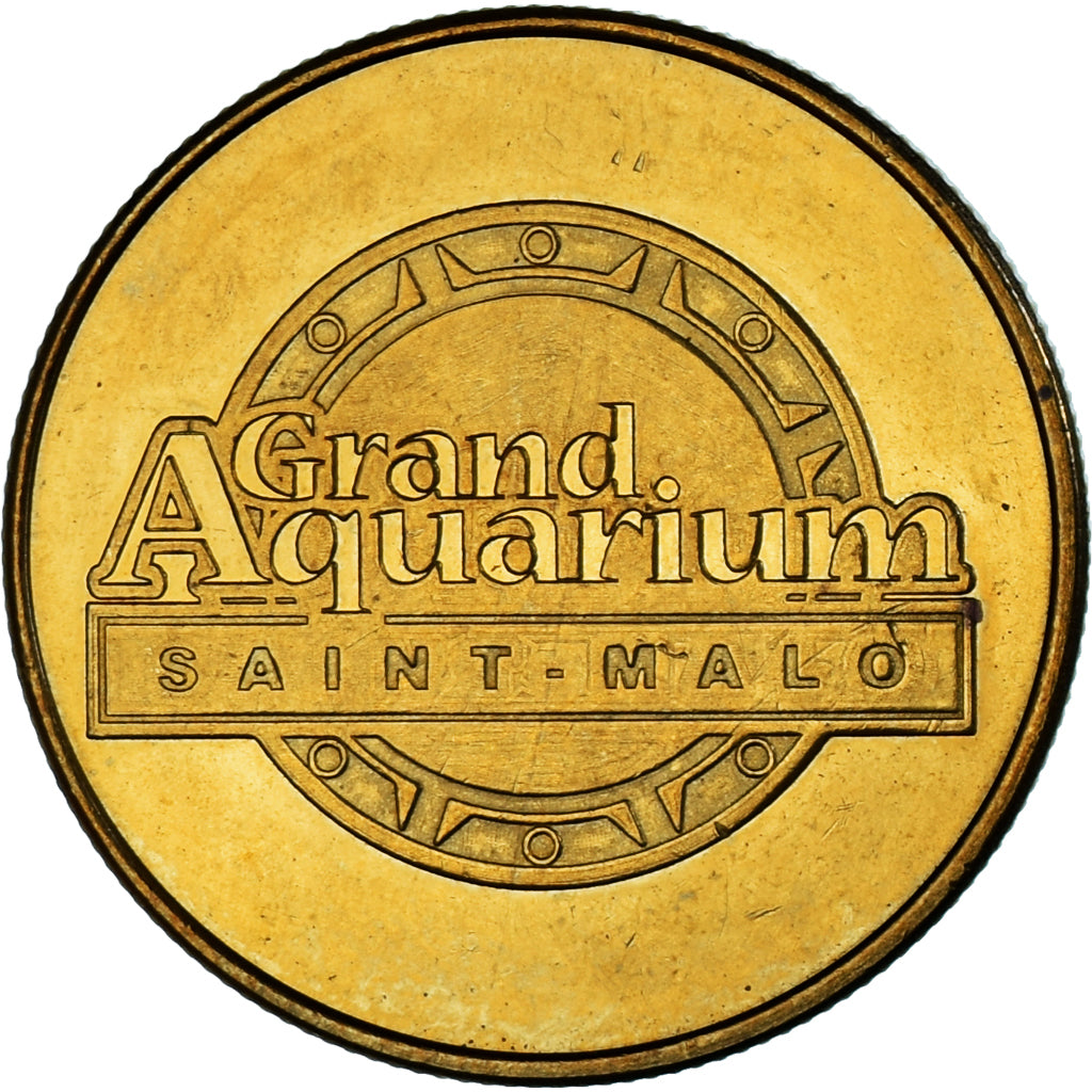 Francia, ficha, Touristic token, 35/ Grand Aquarium - Saint-Malo, SPL-