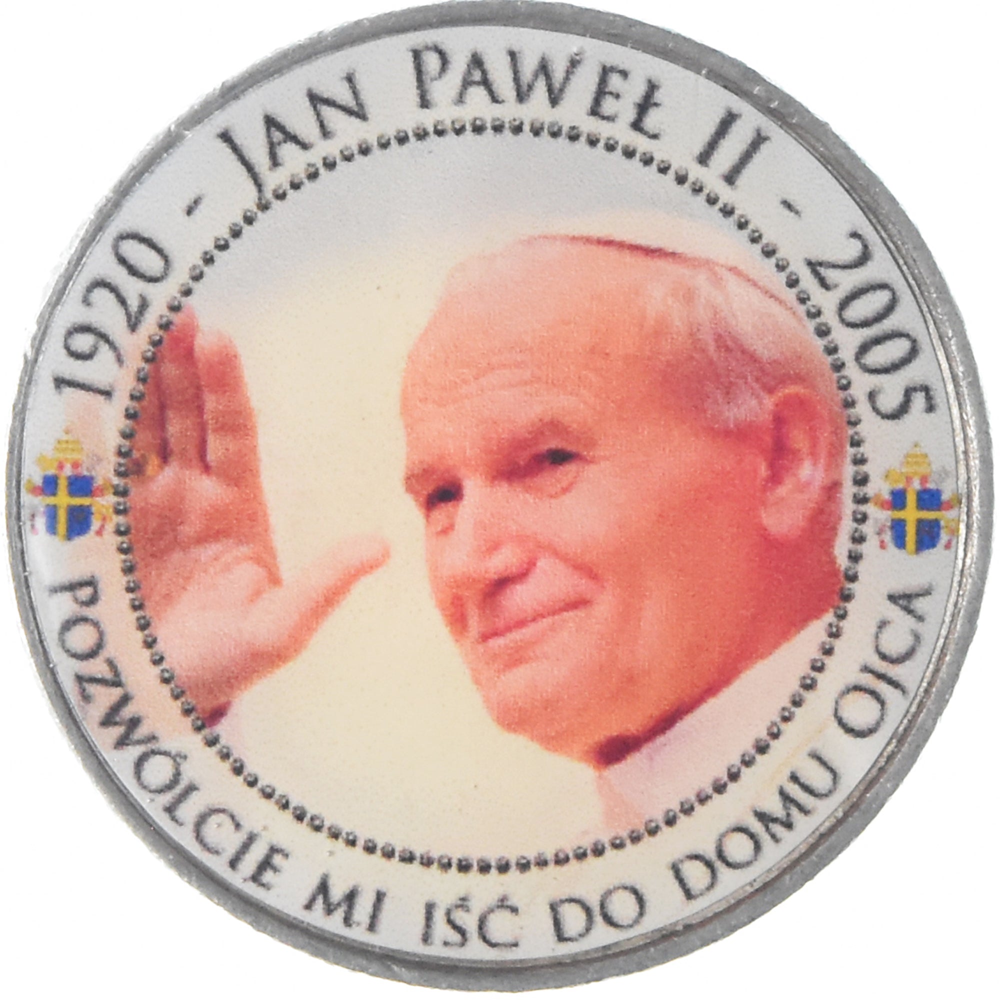 Münze, Polen, Zloty, 2005, Jan Paul II Fantasy Coinage.Colorized, SS